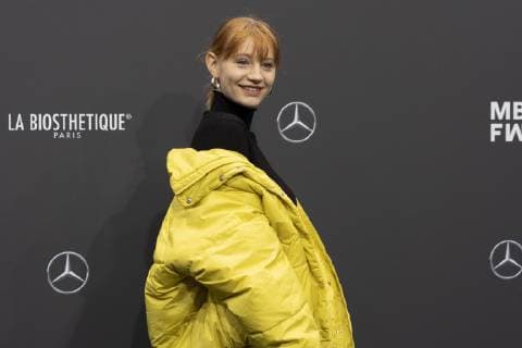 Street fashion MBFW Berlin January 2019 Guests at Mercedes Benz Fashion Week in Berlin. Berlin Berlin Germany  BeataxSiewicz