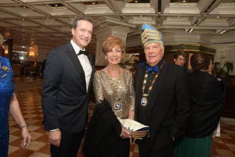 Nuernberg GER, 54.Sonderorden Wider die Neidhammel Verleihung Aleander Herrmann mit ehemaligen Ordenstraegern Carolin Reiber und Rudolph Woehrl Copyright: xEIBNER RZYx EP_RZY