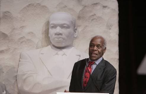 January 21, 2019 - Miami Beach, FL, USA - Actor, film director, and political activist Danny Glover dresses attendees at the 5000 Role Models of Excellence Project 26th Annual Dr. Martin Luther King Jr. Scholarship Breakfast at The Miami Beach Convention Center on Monday, Jan. 21, 2019. This annual signature fundraising event and celebration brings together members of South Florida s diverse community to commemorate the life and teachings of Dr. Martin Luther King, Jr, and to demonstrate community-wide support of the mentoring program. Miami Beach USA - ZUMAm67_ 20190121_zaf_m67_015 Copyright: xJosexA.xIglesiasx