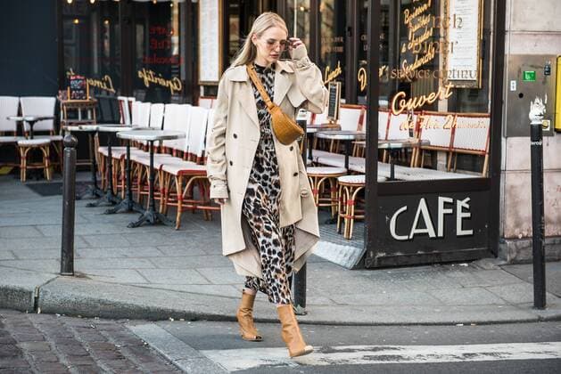 Fashion Trend - Leoparden Look Blogger Leonie Hanne attending the Iris Van Herpen runway show during Haute Couture Fashion Week in Paris - Jan 21, 2019 - PHC: Fall 2019 Street Style Day 1, Paris France  Copyright: xCélinexGaillex h_00574617