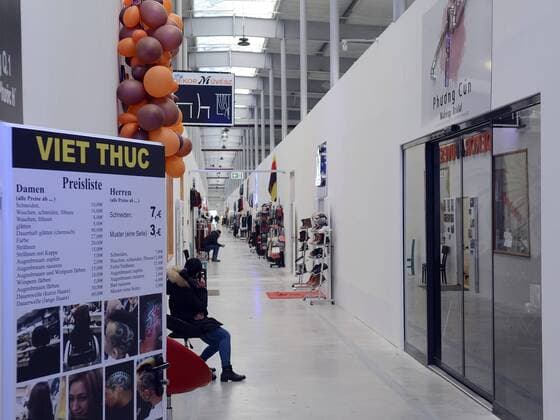 21 . 01 . 2019 , Berlin Lichtenberg : Dong - Xuan - Center Lichtenberg . Foto : Halle 18 .