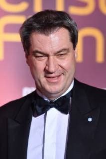 Markus SOEDER (Ministerpraesident Bayern und CSU Vorsitzender), Einzelbild,angeschnittenes Einzelmotiv, Portraet,Portrait,Porträt, Bayerischer Filmpreis 2018-Red Carpet,Roter Teppich,am 25.01.2019 im Prinzregententheater in Muenchen.