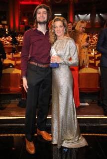 Bayerischer Filmpreis 25.01.2019 Marie Baeumer + Sohn Shawn von Tempelhoff bei der Verleihung des Bayerischer Filmpreis im Prinzregententheater, Prinzregentenplatz, Muenchen - 25.01.2019 -