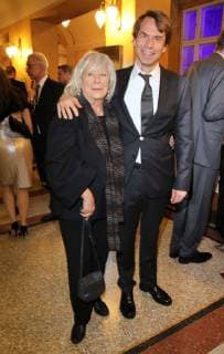 Bayerischer Filmpreis 25.01.2019 Margarethe von Trotta + Sohn Felix Moeller bei der Verleihung des Bayerischer Filmpreis im Prinzregententheater, Prinzregentenplatz, Muenchen - 25.01.2019 -