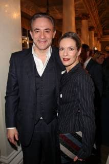 Lisa Martinek mit Ehemann Giulio Ricciarelli, Verleihung des Bayerischen Filmpreis 2019 im Prinzrengententheater in Muenchen am 25.01.2018