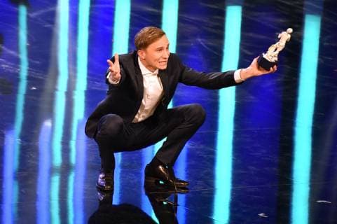 Max Hubacher bei der Verleihung des 40. Bayerischen Filmpreises 2018 im Prinzregententheater. München, 25.01.2019