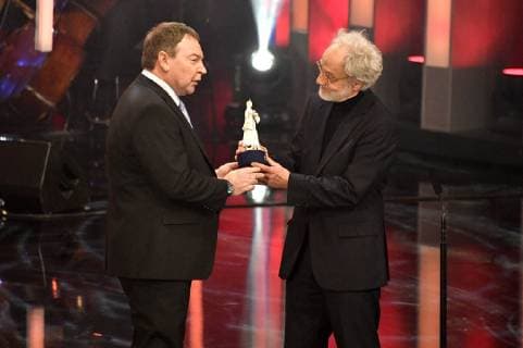 Markus Imhoof, 80. Geburtstag am 19. September Claus-Peter Reisch und Markus Imhoof bei der Verleihung des 40. Bayerischen Filmpreises 2018 im Prinzregententheater. München, 25.01.2019