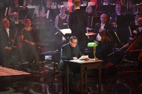 Matthias Brandt bei der Verleihung des 40. Bayerischen Filmpreises 2018 im Prinzregententheater. München, 25.01.2019