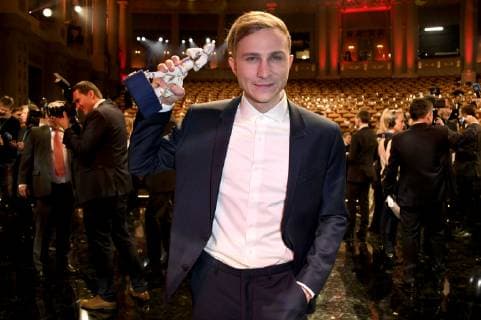 Max Hubacher bei der Verleihung des 40. Bayerischen Filmpreises 2018 im Prinzregententheater. München, 25.01.2019