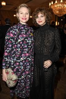 Rosalie Thomass mit Gast bei der Verleihung des 40. Bayerischen Filmpreises 2018 im Prinzregententheater. München, 25.01.2019