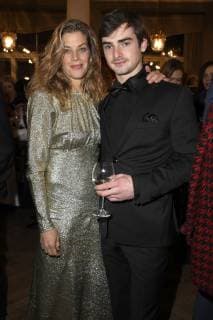 Marie Bäumer und Aaron Hilmer bei der Verleihung des 40. Bayerischen Filmpreises 2018 im Prinzregententheater. München, 25.01.2019