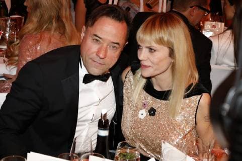 Jan Josef Liefers mit Ehefrau Anna Loos beim 46. Deutschen Filmball 2019 im Hotel Bayerischer Hof. München, 26.01.2019