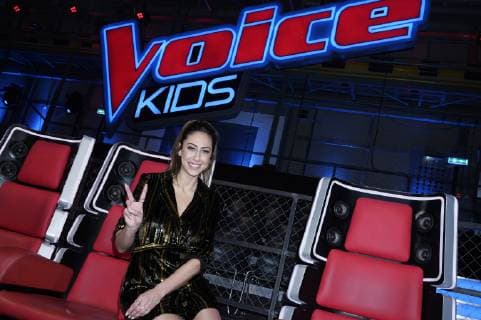 Melissa Khalaj beim Photocall zur TV-Show The Voice Kids im Studio H Berlin-Adlershof. Berlin, 28.01.2019