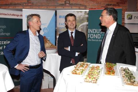 28-01-2019 Prince Frederik during the Danish Tech Challenge award show in Copenhagen. Danish Tech Challenge is a competition for start-tech entrepreneurial companies with a focus on IT hardware. The winner of the award was Miwire a danish company who makes routers for the internet. Founder of the product - David Fleischer.  Copyright: xxPPE Christophersenx