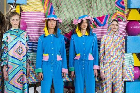 Helmstedt Show at Designmuseum Danmark in Copenhagen. Copenhagen Fashion Week AW19 - Helmstedt Show at Designmuseum Danmark in Copenhagen wednesday january 30th. 2019. , Denmark Copyright: MartinxSylvestx cop104 spdk20190130-121613-L