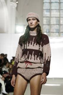 Copenhagen Fashion Week AW19 Holzweiler show at Nikolaj church in Copenhagen wednesday january 30th. 2019. , Sj Copyright: MartinxSylvestx COP103 spdk20190130-144300-L