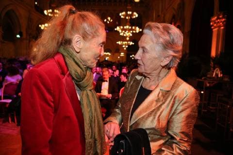 30.01.2019, Wiener Rathaus, Österreichischer Filmpreis 2019, Verleihungsgala d. Akademie des Österreichischen Films im Bild: Erni Mangold, Ingrid Burkhard, Österreichischer Filmpreis 2019