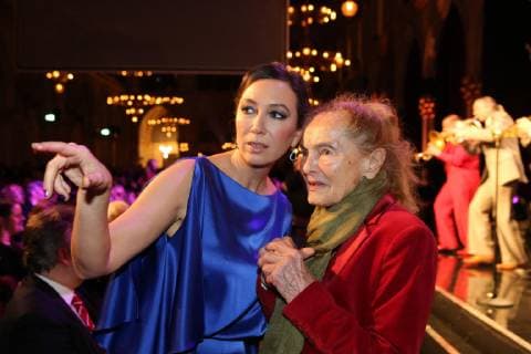 30.01.2019, Wiener Rathaus, Österreichischer Filmpreis 2019, Verleihungsgala d. Akademie des Österreichischen Films im Bild: Ursula Strauss, Erni Mangold, Österreichischer Filmpreis 2019
