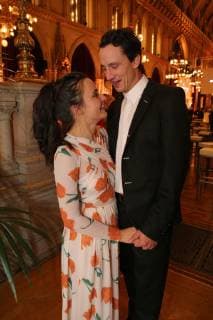 30.01.2019, Wiener Rathaus, Österreichischer Filmpreis 2019, Verleihungsgala d. Akademie des Österreichischen Films im Bild: Paula Schramm, Laurence Rupp, Österreichischer Filmpreis 2019