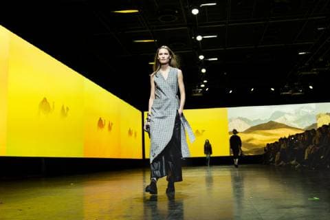 Copenhagen Fashion Week, Ganni show in Copenhagen Denmark, thursday january 31st. 2019 , Denmark Copyright: MartinxSylvestx COP106 spdk20190131-204754-L