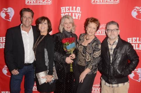 January 30, 2019 - Los Angeles, CA, USA - LOS ANGELES - JAN 30: Jimmy Van Patten, Connie Needham, Dianne Kay, Laurie Walters, Adam Rich at the Hello Dolly! Los Angeles Opening night at the Pantages Theater on January 30, 2019 in Los Angeles, CA Los Angeles USA - ZUMAb170 20190130_zap_b170_179 Copyright: xKayxBlakex