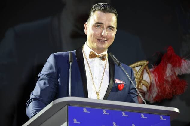 Andreas Gabalier beim Großen Jubiläumsball Narrhalla-Soiree Münchner Leben mit Verleihung vom Karl-Valentin-Orden im Deutschen Theater. München, 02.02.2019