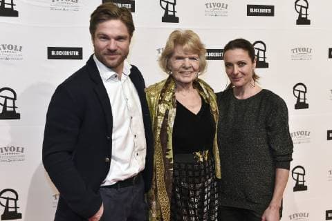 David Owe, Louise Coninck og Marie Askehave ankommer til uddeling af ROBERT-priserne i Koebenhavn, soendag den 3 februar 2019. . , Denmark Copyright: LiselottexSabroex COP102 spdk20190203-181150-L