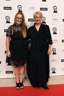Vibeke Windeloev og ledsager ankommer til uddeling af ROBERT-priserne i Koebenhavn, soendag den 3 februar 2019. . , Denmark Copyright: LiselottexSabroex COP102 spdk20190203-181740-L