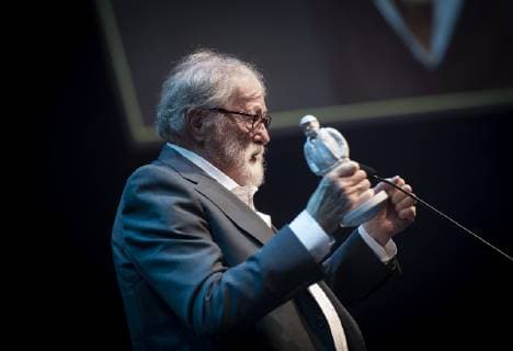 Robert-Priserne Verleihung in Kopenhagen Per Holst faar Ib Prisen ved Robert uddelingen i Koebenhavn, soendag 3 februar 2019.. , Copenhagen Denmark Copyright: Scanpix LiselottexSabroex COP102 spdk20190203-194203-L