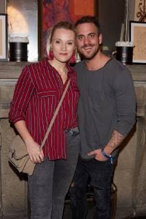 Anna Hofbauer mit Freund Marc Barthel - Verleihung des Blaue Blume Award 2019 in Berlin am 06.02.2019. Blaue Blume Award 2019