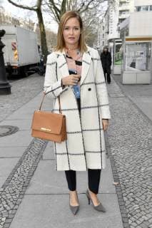 Judith Hoersch bei der Verleihung des Blaue Blume Award 2019 im Restaurant Grosz. Berlin, 06.02.2019