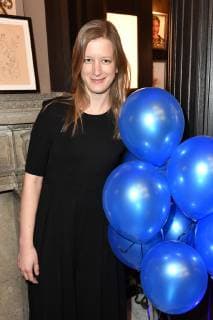Stephanie Stremler bei der Verleihung des Blaue Blume Award 2019 im Restaurant Grosz. Berlin, 06.02.2019