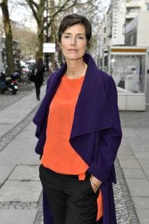 Julia Bremermann bei der Verleihung des Blaue Blume Award 2019 im Restaurant Grosz. Berlin, 06.02.2019