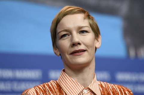 Sandra Hüller during the jury press conference at the 69th Berlin International Film Festival Berlinale 2019 at Hotel Grand Hyatt on February 07, 2019 in Berlin, Germany.