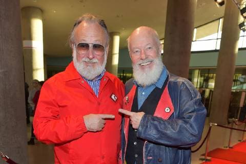 Entertainment Bilder des Tages FFF Empfang zur Berlinale 2019 Friedrich Lichtenstein, William Bill Mockridge Ankunft zur Weltpremiere von CLEO als Eroeffnungsfilm der Berlinale-Reihe Generation Kplus zur Berlinale im Haus der Kulturen der Welt iin Berlin am 08 .02.2019