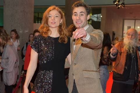FFF Empfang zur Berlinale 2019 Marleen Lohse, Jeremy Mockridge Ankunft zur Weltpremiere von CLEO als Eroeffnungsfilm der Berlinale-Reihe Generation Kplus zur Berlinale im Haus der Kulturen der Welt iin Berlin am 08 .02.2019