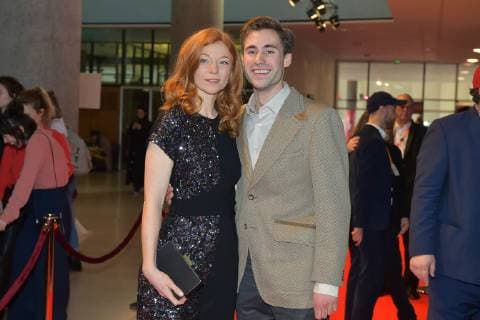 FFF Empfang zur Berlinale 2019 Marleen Lohse, Jeremy Mockridge Ankunft zur Weltpremiere von CLEO als Eroeffnungsfilm der Berlinale-Reihe Generation Kplus zur Berlinale im Haus der Kulturen der Welt iin Berlin am 08 .02.2019
