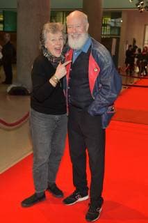 Weltpremiere CLEO mit Marleen Lohse William ãBillÒ Mockridge mit Ehefrau Margie Kinsky Ankunft zur Weltpremiere von CLEO als Eroeffnungsfilm der Berlinale-Reihe Generation Kplus zur Berlinale im Haus der Kulturen der Welt iin Berlin am 08 .02.2019
