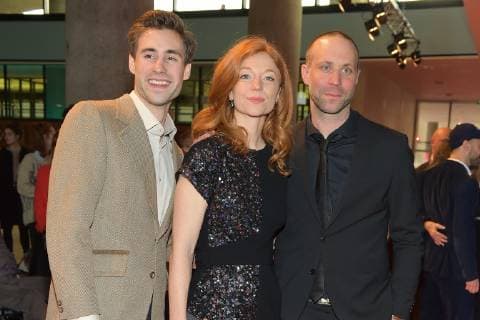 Weltpremiere CLEO mit Marleen Lohse Jeremy Mockridge, Marleen Lohse, Erik Schmitt William ãBillÒ Mockridge Ankunft zur Weltpremiere von CLEO als Eroeffnungsfilm der Berlinale-Reihe Generation Kplus zur Berlinale im Haus der Kulturen der Welt iin Berlin am 08 .02.2019