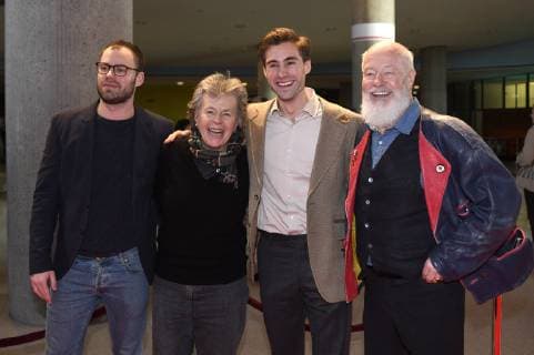 Lenny Mockridge, Margie Kinsky, Jeremy Mockridge und Bill Mockridge bei der Premiere von Cleo auf der Berlinale 2019 69. Internationale Filmfestspiele Berlin im Haus der Kulturen der Welt. Berlin, 08.02.2019