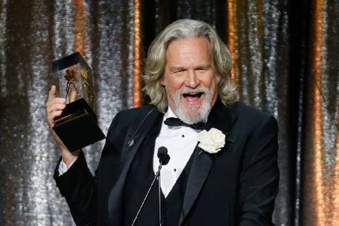 ASC Board of Governors Award honoree Jeff Bridges accepts his award at the 33rd annual ASC Awards and The American Society of Cinematographers 100th Anniversary Celebration at the Ray Dolby Ballroom at Hollywood & Highland, Saturday, February 9, 2019 in Hollywood, California. Photo by Danny Moloshok Moloshok Photography, Inc. imageSPACE MediaPunch Copyright: ximageSPACEx