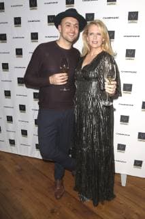 Max Mutzke und Barbara Schöneberger bei der Verleihung des Champagne-Preis für Lebensfreude 2019 im Hotel Louis C. Jacob. Hamburg, 11.02.2019