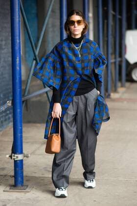 A chic showgoer attending the Zadig & Voltaire show during New York Fashion Week - Feb 11, 2019 - NYFW: Fall 2019 Street Style Day 5, New York New York United States  Copyright: xMichellexSangsterx h_00580100