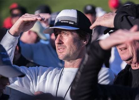 February 11, 2019 - Brentwood, California, United States of America - Actor, Luke Wilson during the Inaugural Celebrity Cup at the Riviera Country Club in Brentwood, California on Monday February 11, 2019. Tiger Woods and Fred Couples were captains. JAVIER ROJAS PI Brentwood United States of America - ZUMAp124 20190211_zaa_p124_036 Copyright: xJavierxRojas Pix