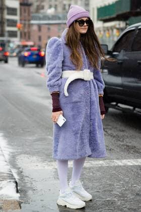 Filippa Hagg attending the Sally LaPointe show during New York Fashion Week - Feb 12, 2019 - NYFW: Fall 2019 Street Style Day 6, New York New York United States  Copyright: xMichellexSangsterx h_00580320
