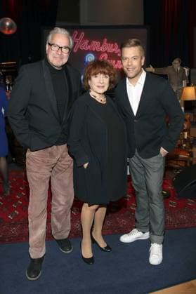 Stefan Gwildis, Hannelore Hoger und Tom Gaebel beim Hamburg Sounds Konzert Heinz Erhardt - seine Musik im Rolf Liebermann Studio. Hamburg, 13.02.2019