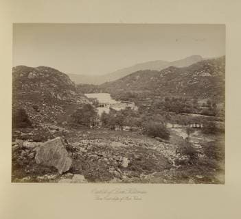 Outlet of Loch Katrine; Thomas Annan (Scottish,1829 - 1887); Glasgow, Scotland; 1877; Albumen silver print  Copyright: LCD2_180906_17577