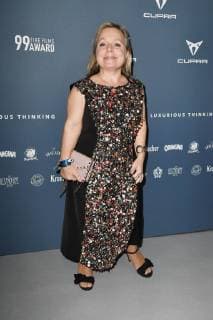 ChrisTine Urspruch beim 99Fire Films Award während der Berlinale 2019 im Umspannwerk Alexanderplatz. Berlin, 14.02.2019