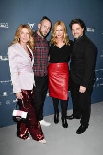 Ursula Karven, Jakob M. Erwa, Veronica Ferres und Raphael Vogt beim 99Fire Films Award während der Berlinale 2019 im Umspannwerk Alexanderplatz. Berlin, 14.02.2019