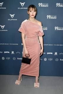 Lina Larissa Strahl beim 99Fire Films Award während der Berlinale 2019 im Umspannwerk Alexanderplatz. Berlin, 14.02.2019